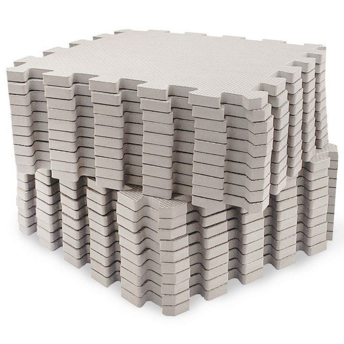 디알엠 펫 반려동물 퍼즐매트, 20개, 그레이