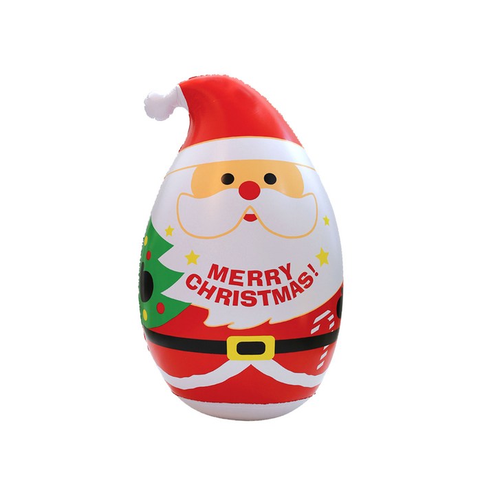 PVC 대형 산타장식 크리스마스 산타 오뚜기 풍선