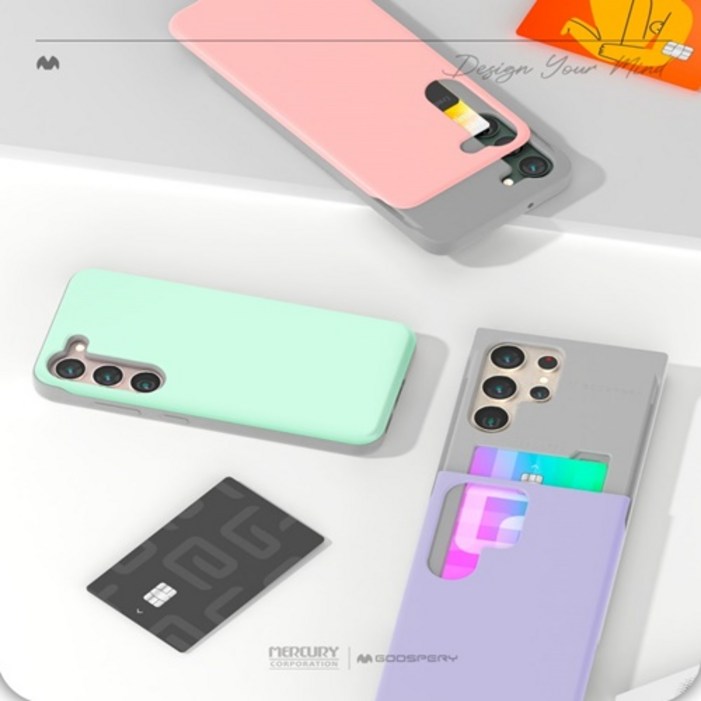 데일리 갤럭시S24 S23 S22 S21울트라 프렌치카드2장수납 범퍼케이스사은품 단선방지