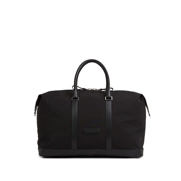 톰포드 레더 트리밍 트래블 백