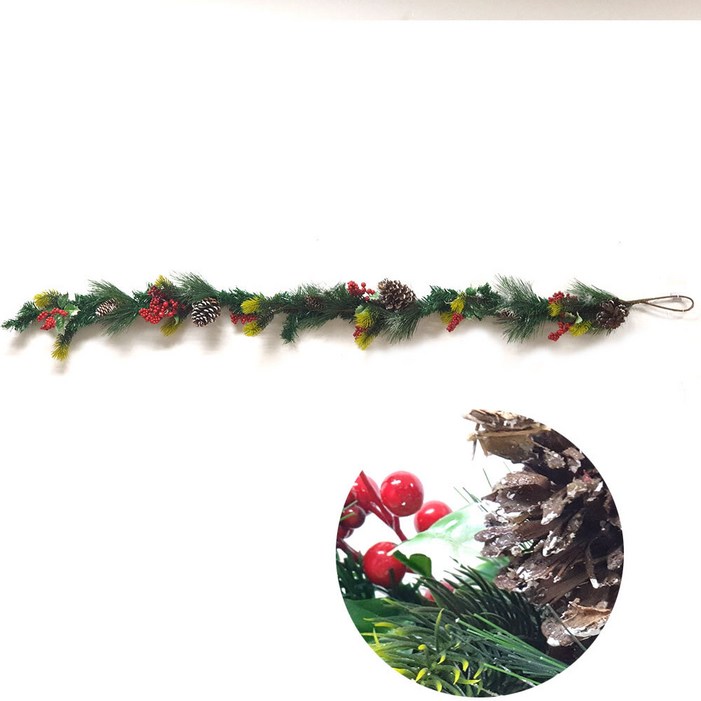 솔방울가랜드180cm, 1개