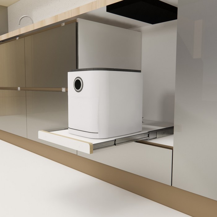 수납장 싱크대 정리 낼름 화이트 특대형 소형