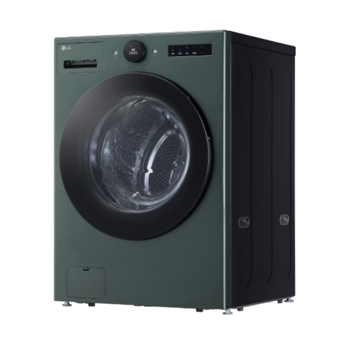LG전자 트롬 오브제컬렉션 세탁기 FX25GSR 25Kg색상네이처 그린