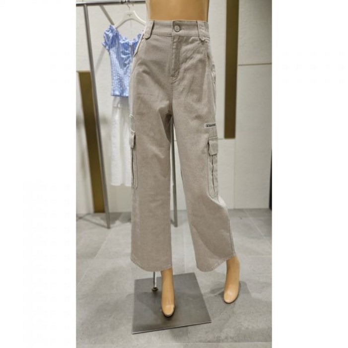 에고이스트BL로우라이즈 아웃포켓 피그먼트 팬츠 EP2ODP63