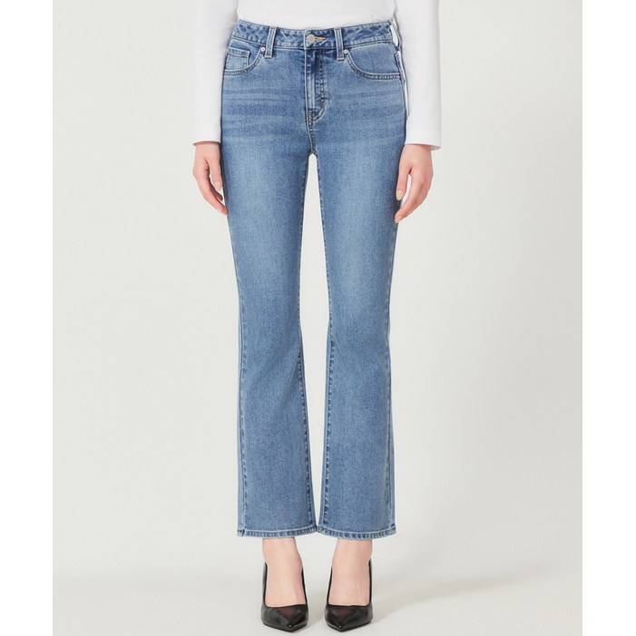 게스 여성 슬림 부츠컷 청바지 MBL OP1D8102