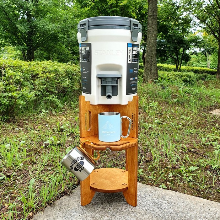 스탠리 워터저그 받침대 3.8 7.5L 호환 캠핑 스탠드, 1개