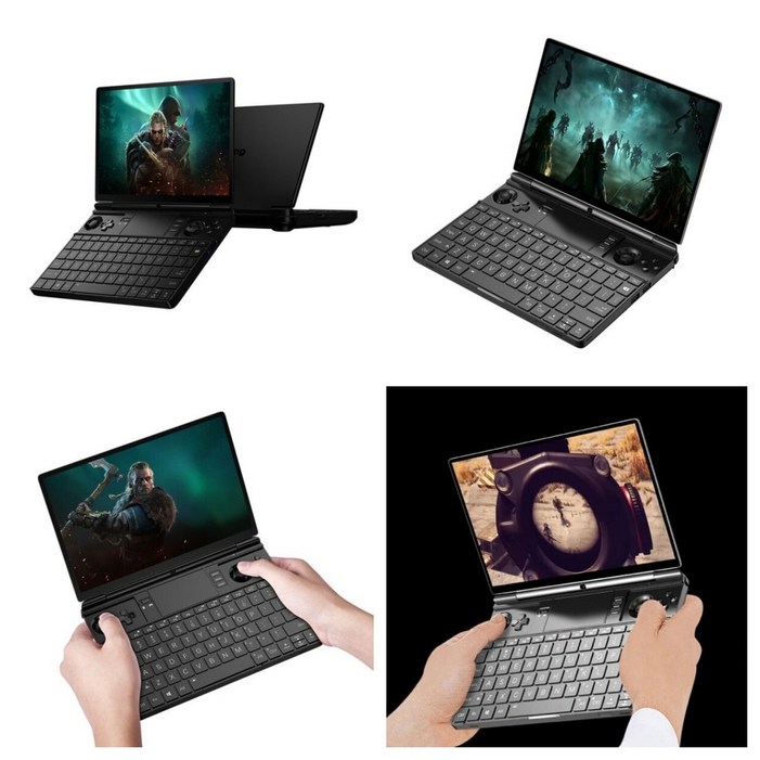 GPD Win Max 2 게이밍 노트북 10.1인치 듀얼 USB4 67Wh베터리 32GB 1TB AMD 8840U