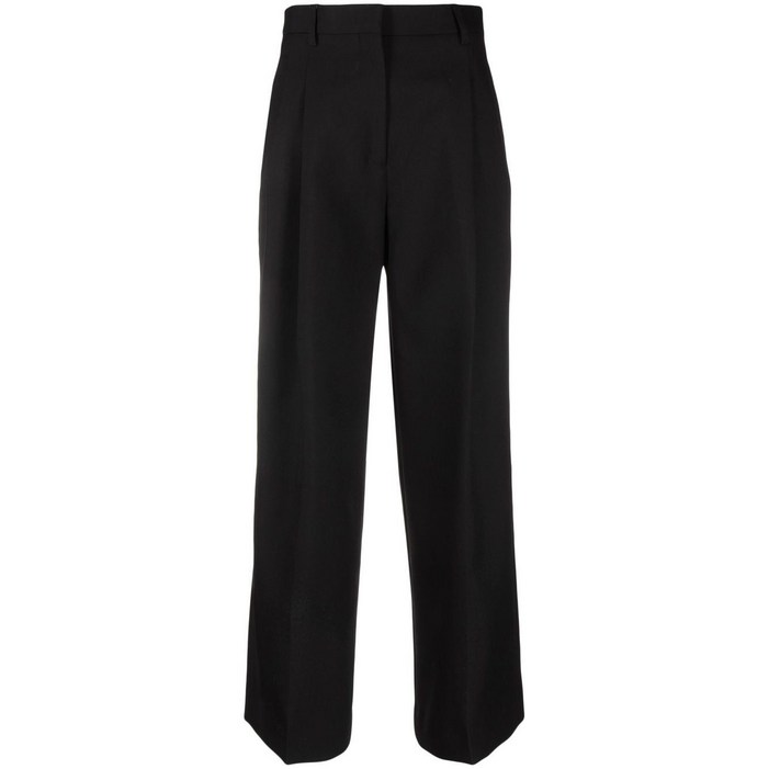 BURBERRY버버리 하이웨이스트 와이드 팬츠