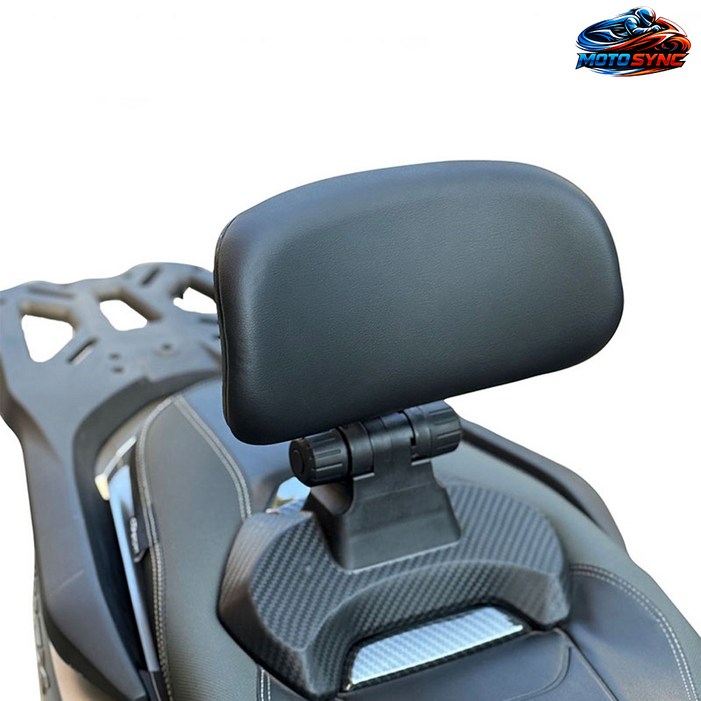 모토싱크 컴포트 시트 등받이 허리 받침대 업킷 안장 높이 조절 패드 요추 지지 호환