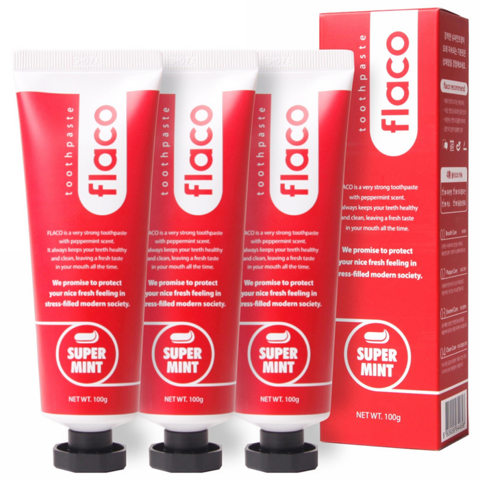 플라코 오리지널 매운 입냄새제거 확실한 악마의 치약 100g