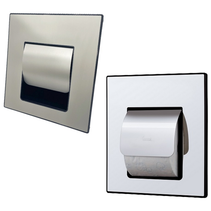 국산 스테인리스 큰사이즈 매립휴지걸이 화장실 매립형 휴지걸이