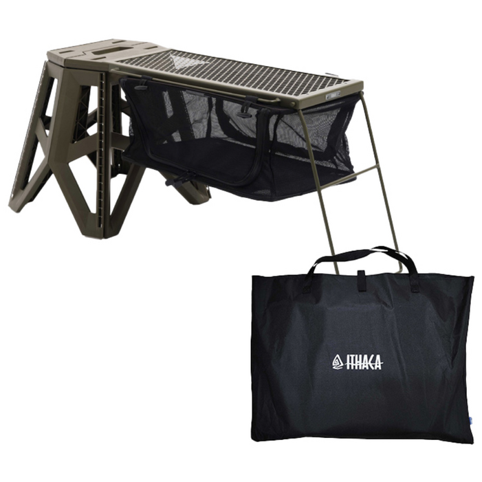 이타카 멀티 스툴 테이블 올인원, 카키