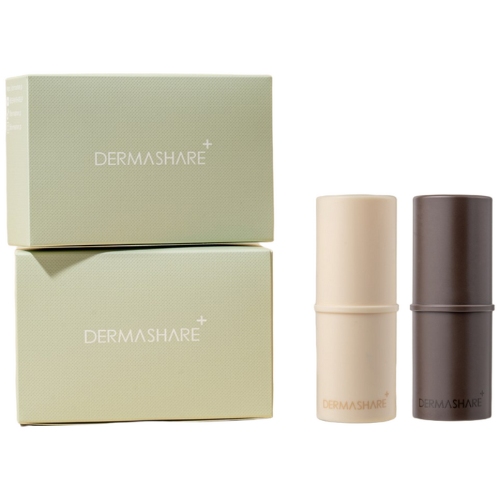 카모로즈선물박스더마쉐어 비건 퍼퓸 밤 카모 브라운 로즈 아이보리 고체향수 세트