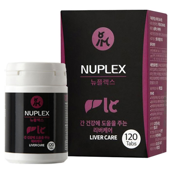 아이앤지메딕스 뉴플렉스 반려동물 리버케어 간 영양제, 밀크씨슬, 1개, 심장간