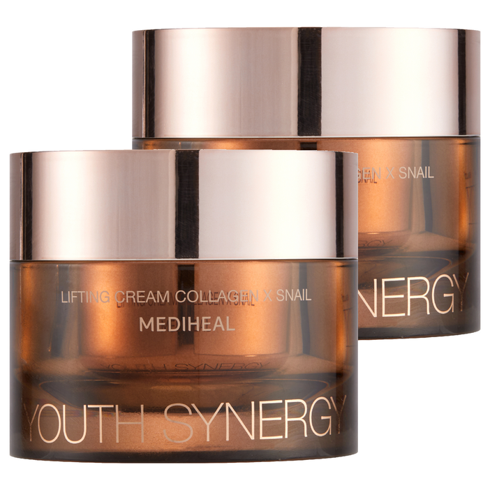메디힐 유스 시너지 콜라겐 스네일 리프팅 크림, 2개, 50ml