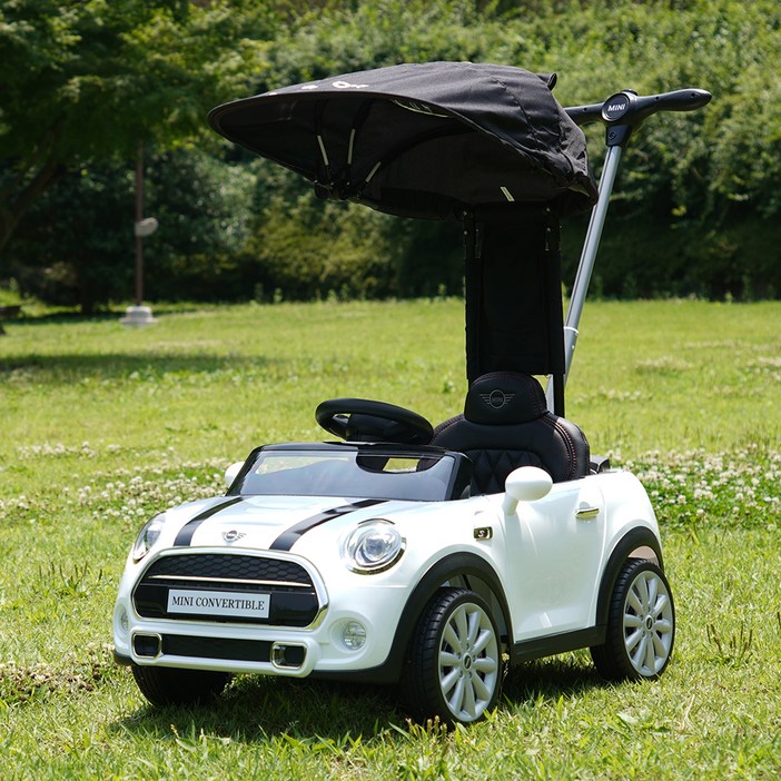 대호토이즈 미니쿠퍼 푸쉬카, 화이트, 1개