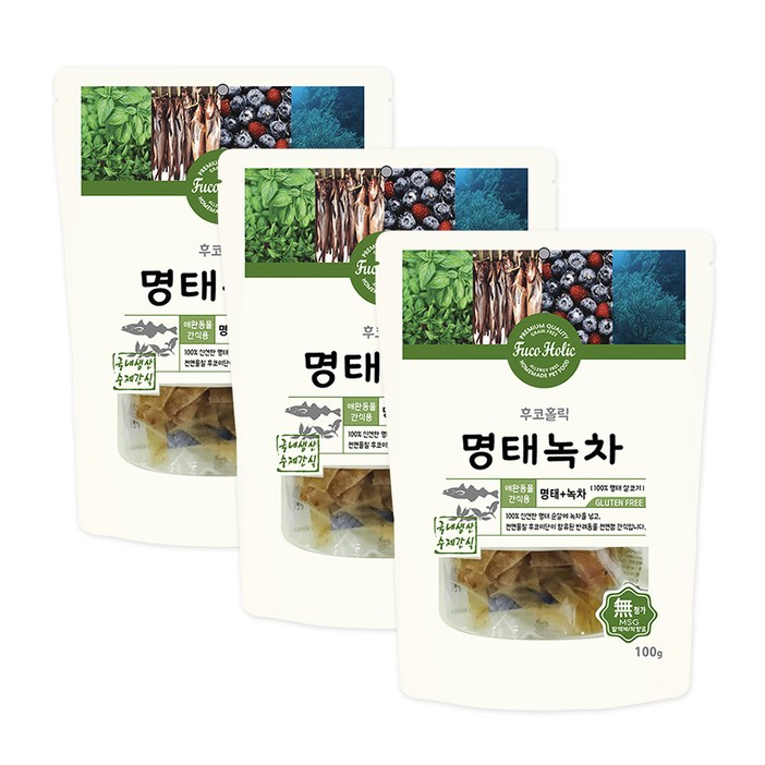 후코홀릭 강아지 건조 간식 100g