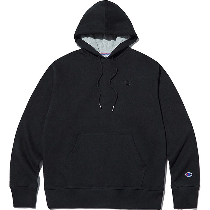 챔피온 C로고 Powerblend 기모 후드스웨트셔츠
