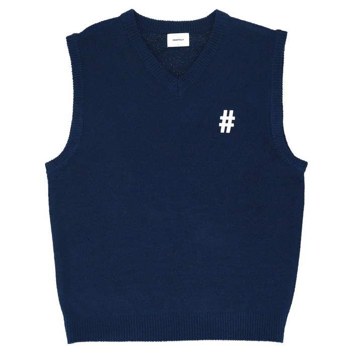 빈트릴 베이직 브이넥 니트 베스트 BA231KV002