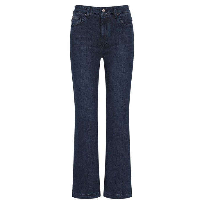 게스 여성용 D톤 기모 플레어 부츠컷 청바지 YO4D1177