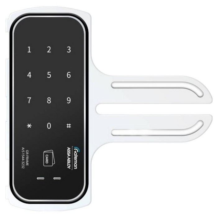 게이트맨 1초잠김 지문방지 하이브리드 프레임형 유리문 모카앱 연동 IoT 블루투스 출입시스템 도어락 GRFRAMEM