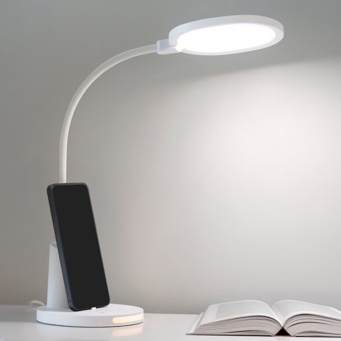 플랜룩스 모티엘리 LED 학생 공부 시력보호 책상스탠드, 모티엘리 LED스탠드