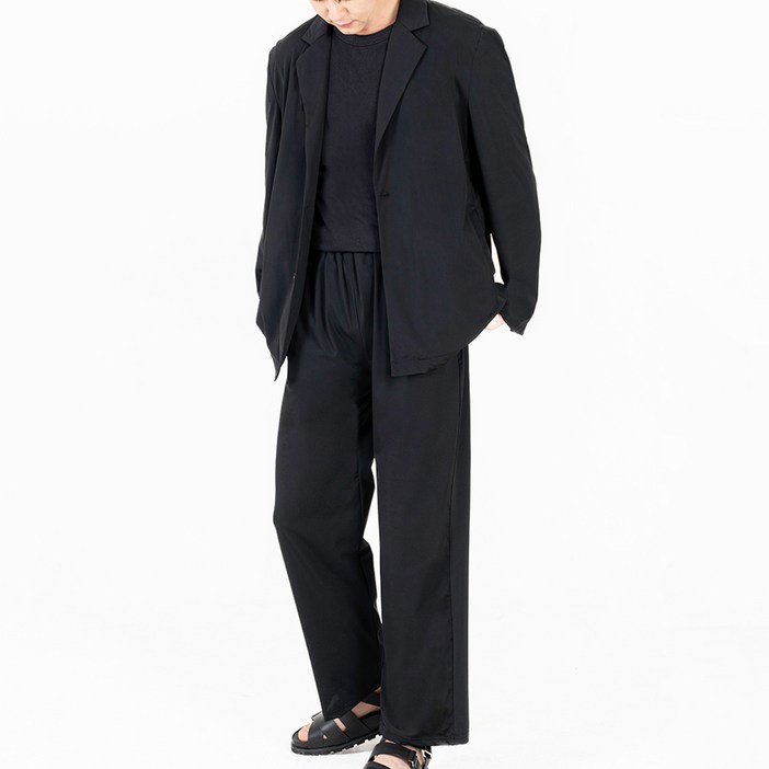 맨투고 남성용 플렉서블 세미오버핏 정장 세트