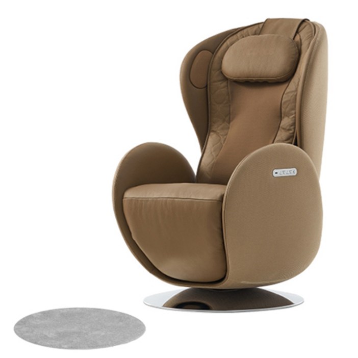 누하스 루나 4D 리클라이너 안마의자 + 원형러그 세트 방문설치