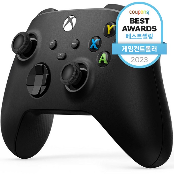 마이크로소프트 Xbox 4세대 무선 컨트롤러 카본블랙, 1개 마이크로소프트 Xbox 4세대 무선 컨트롤러 카본블랙, 1개