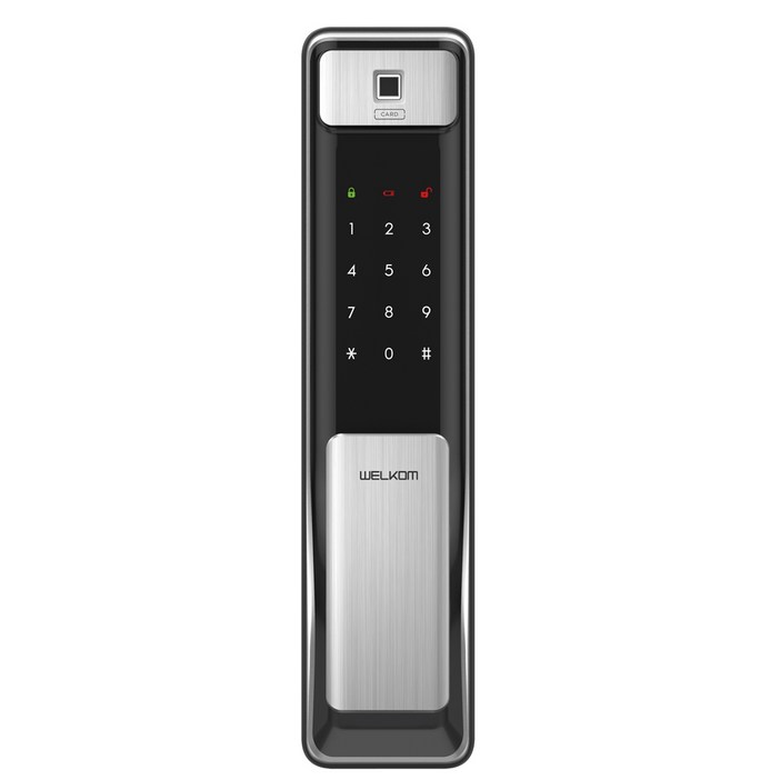 솔리티 웰콤 스마트 도어락 WSP-2500B, WSP-2500B, 고객직접설치