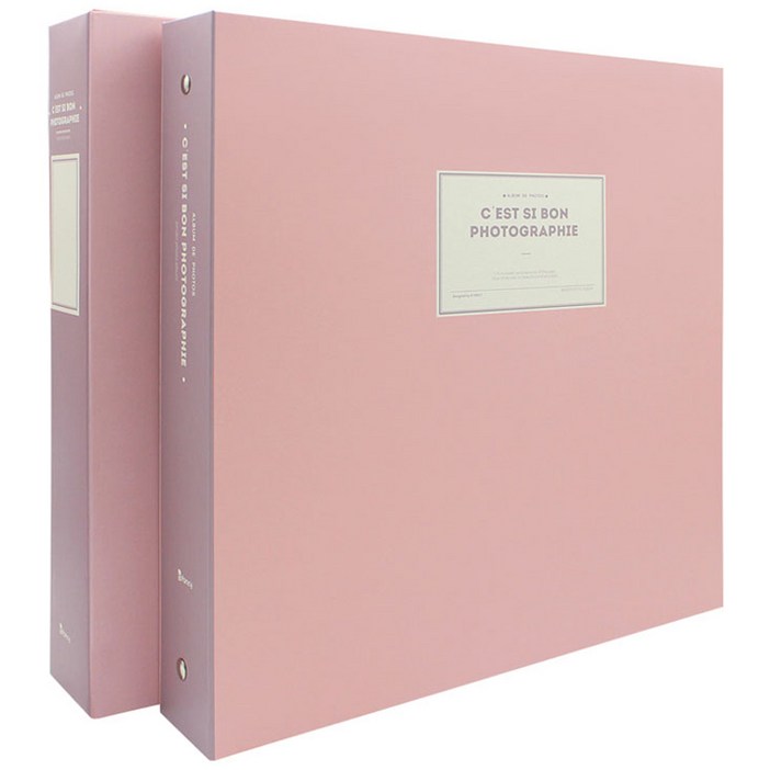 작은사진관 그랑데 대형 바인더 앨범 접착식내지