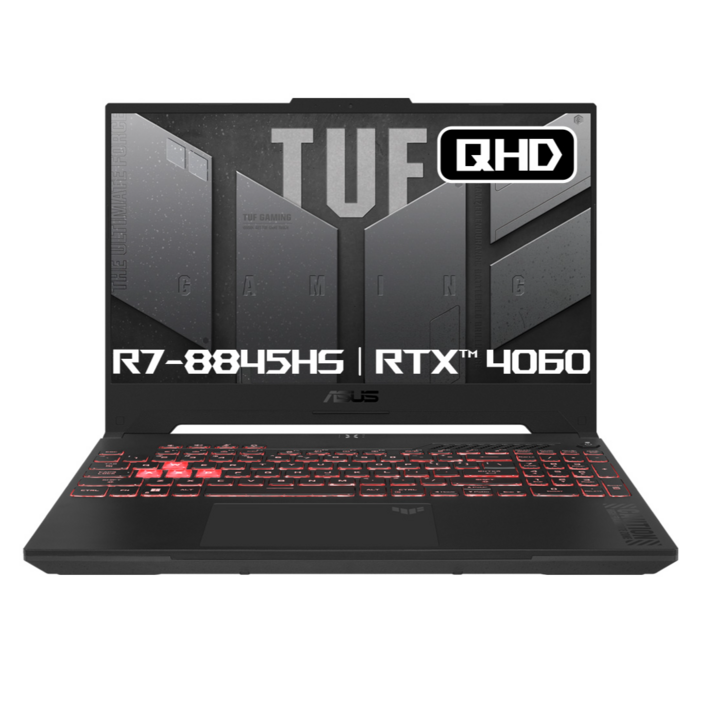 에이수스 2024 TUF 게이밍 A15 라이젠7 라이젠 8000 시리즈 지포스 RTX 4060