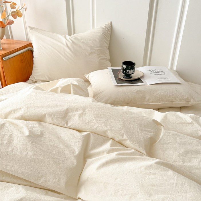 루아베 큰다리먼지진드기 알러지케어 순면 60수 호텔 이불