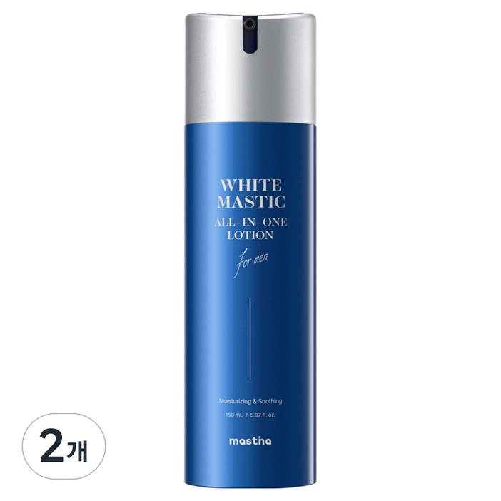 매스티나 화이트매스틱 포 맨 올인원 로션, 2개, 150ml