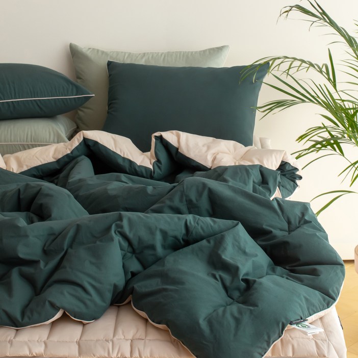 헬로우슬립 포옹 오가닉 순면 간절기 차렵이불