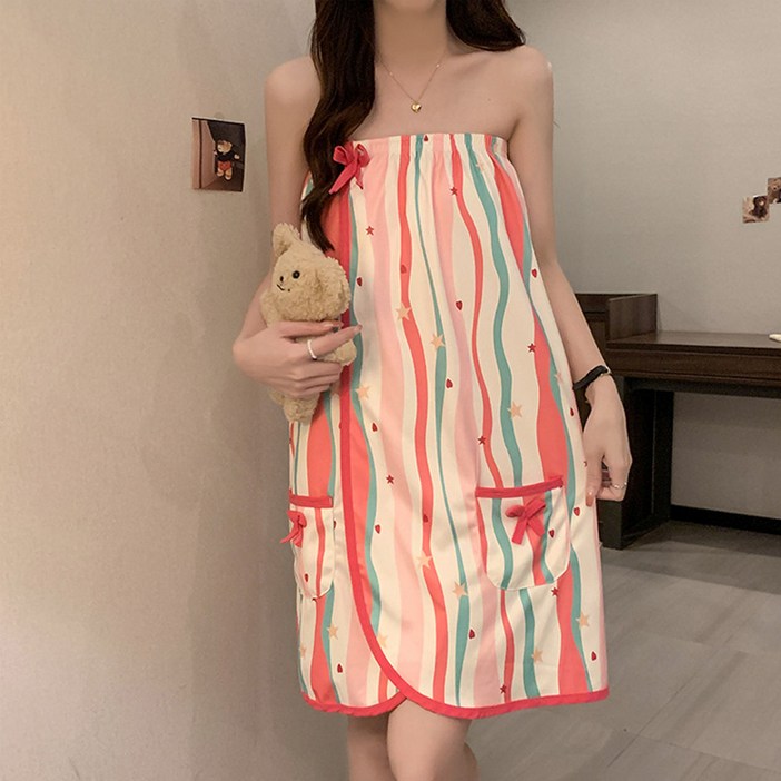 러빙랩 골프 샤워가운 M