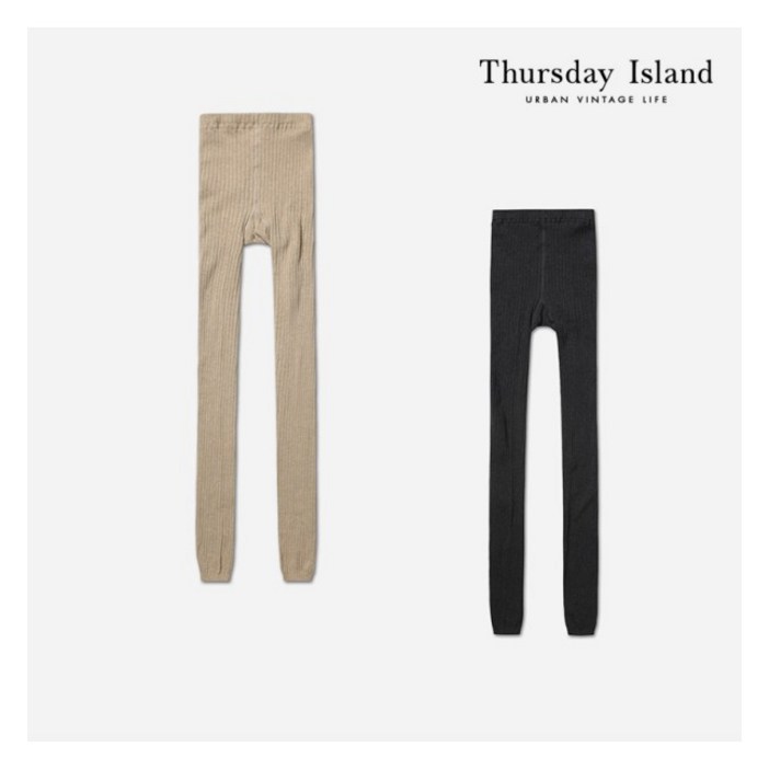 국내매장판 써스데이아일랜드 THURSDAYISLAND 스트라이프 레깅스T226MLG131W 216543