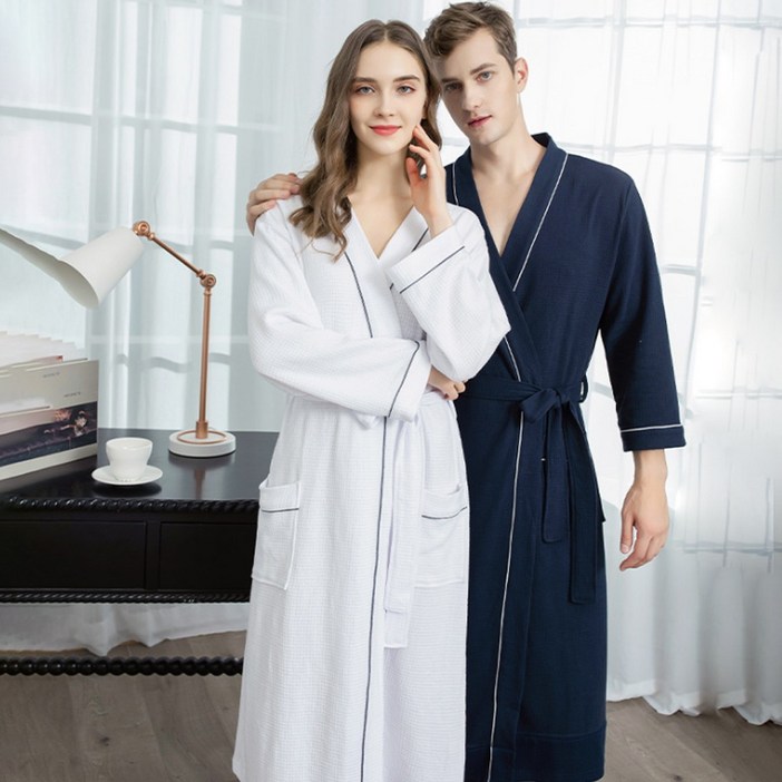 원이네 여름용 와플 가운 L