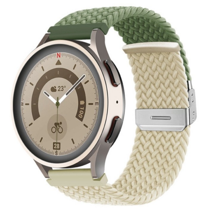 포스워백 갤럭시 워치 호한 스트랩 나일론 투톤 밴드형