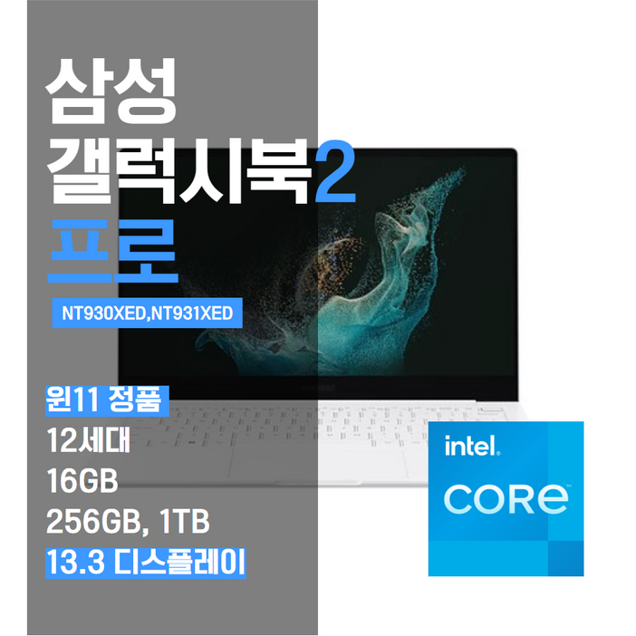 삼성 갤럭시북2 프로 12세대 13인치 (13.3 인치) 노트북