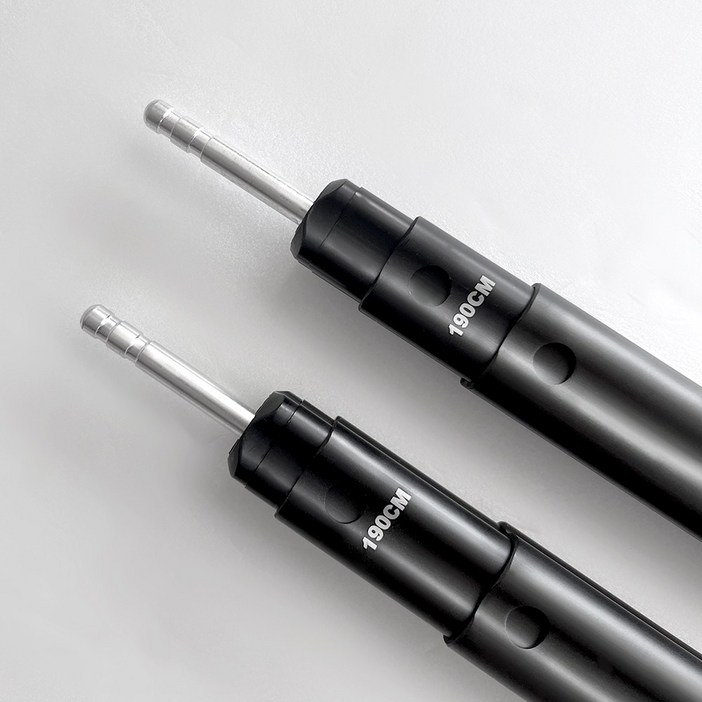 2개 매드캠프 슬라이드 폴대 MP-01 1 9M 2 8M 메인폴대 사이드폴대, 2개