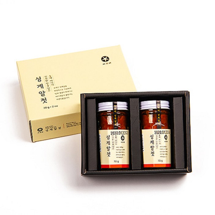 씨트리 성게알젓(병) 선물세트[70g*2ea]