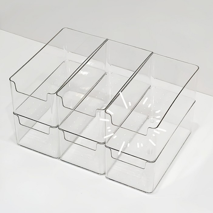 다용도 투명 정리함 10개, 10개, 투명