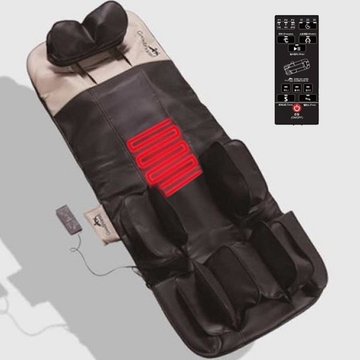 굿프렌드 신수지 온열 전신 안마매트 GTS6 등 목 어깨 허리 안마기