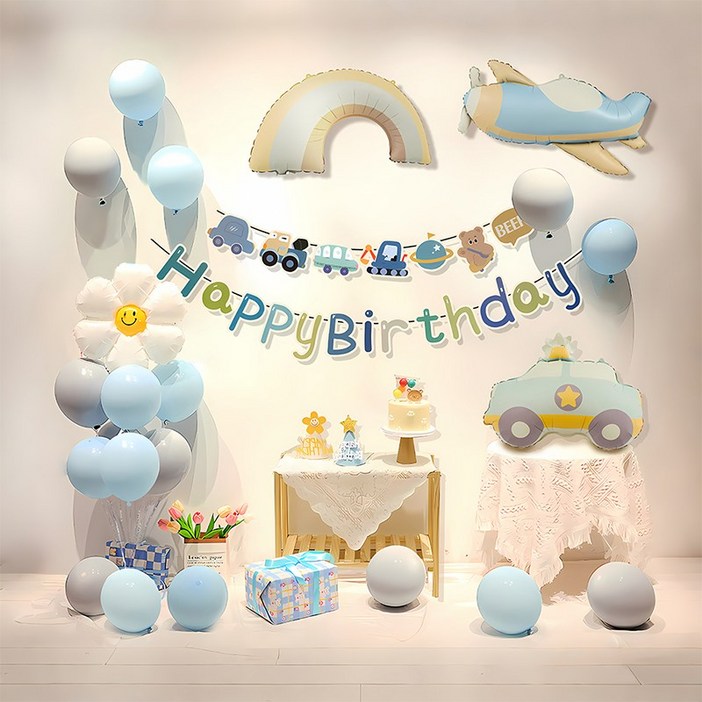 스피세프 파티 생일풍선 장식 생일파티 풍선세트