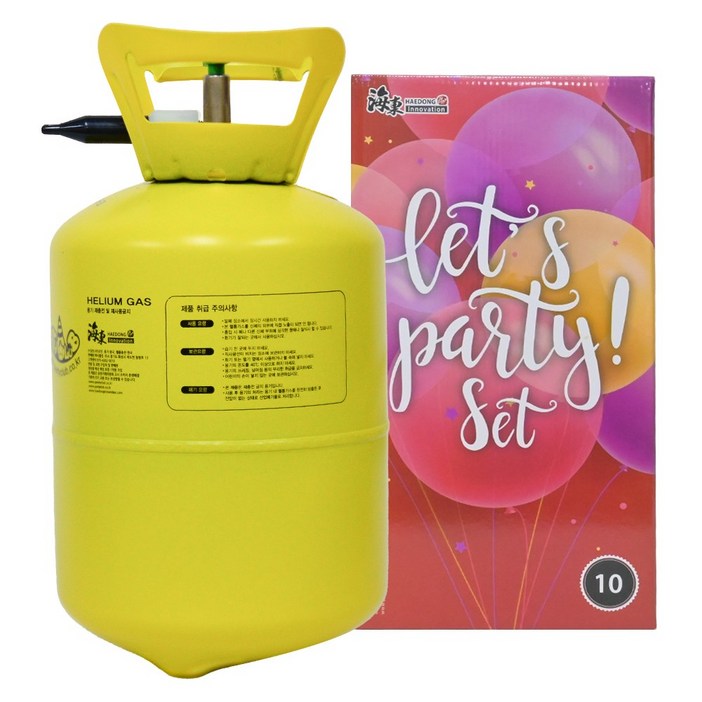 별이네파티 일회용 헬륨가스 10개용