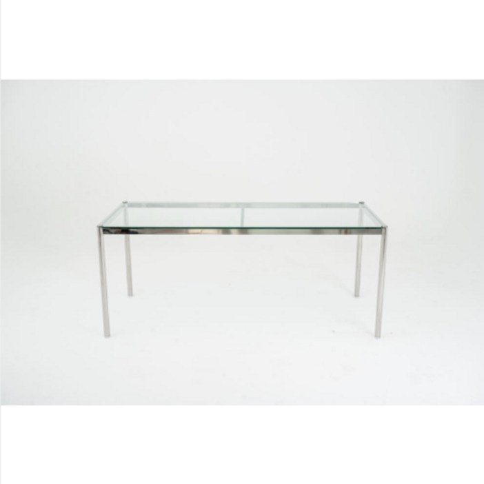 [뉴송 우드슬랩] 원목식탁 / A다리 개방형 (우드슬랩테이블 스타벅스식탁), 화이트HPL (17T)