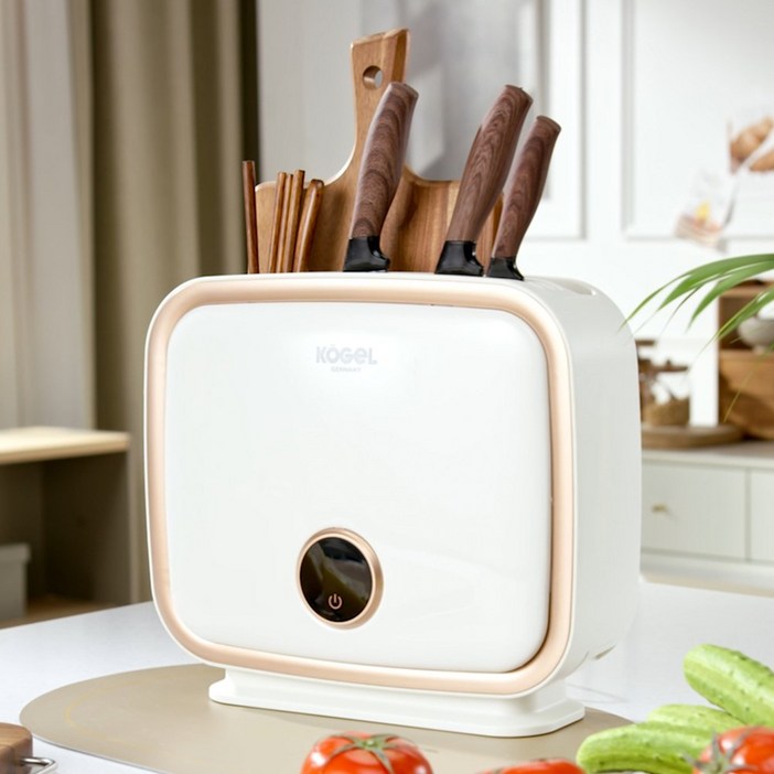 인포벨TV홈쇼핑정품 애드크로스 독일 코겔 칼 도마 살균 UVC 건조기 가위 수저 행주 항균 건조