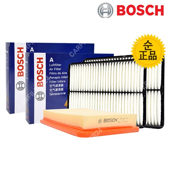 그랜저 GN7 3.5 LPG 보쉬 에어필터 A3020 에어크리너, A3020, 1개
