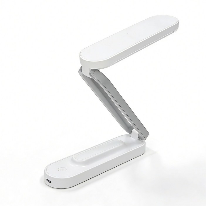 H HNMA HN 휴대용  스탠드 접이식  밝기 조절 가능 침실 사무실 서재 등 다용도 적용 180 각도 조절 가능 학생 미니 스탠드 조명 봄맞이 선물 근로자의 날 하마